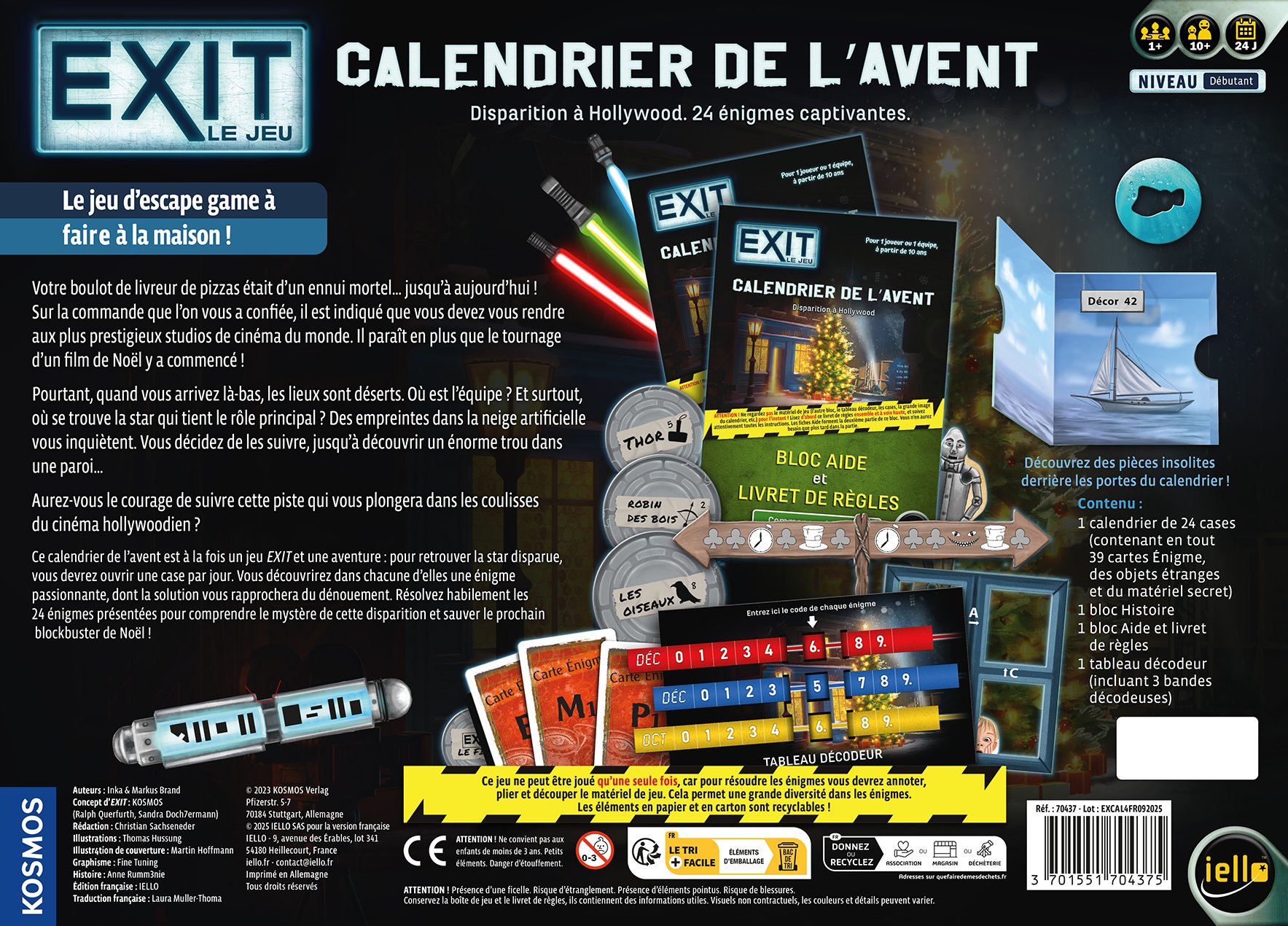 Calendrier de l'avant Exit : Disparition a Hollywood – Image 2