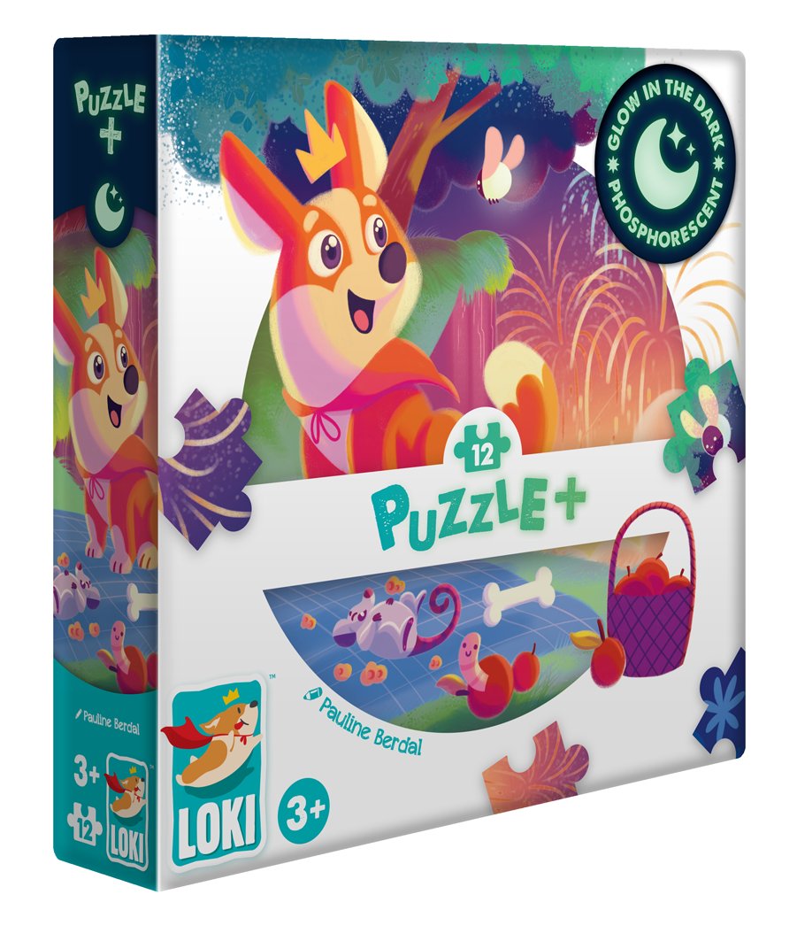 Puzzle+ : LOKI regarde le Feu d'Artifice (12 Pcs)