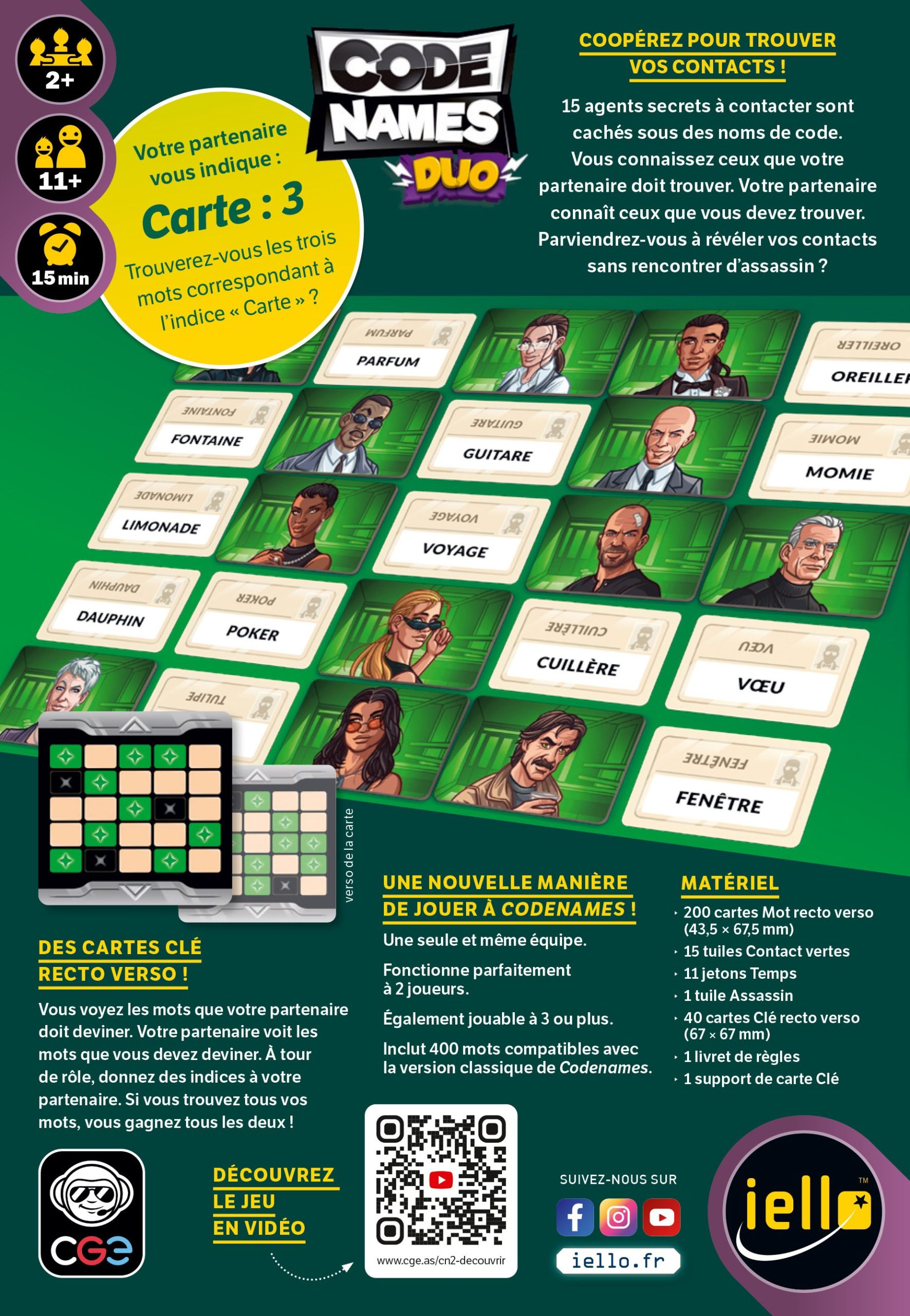 Codenames Duo (Nouvelle Édition)