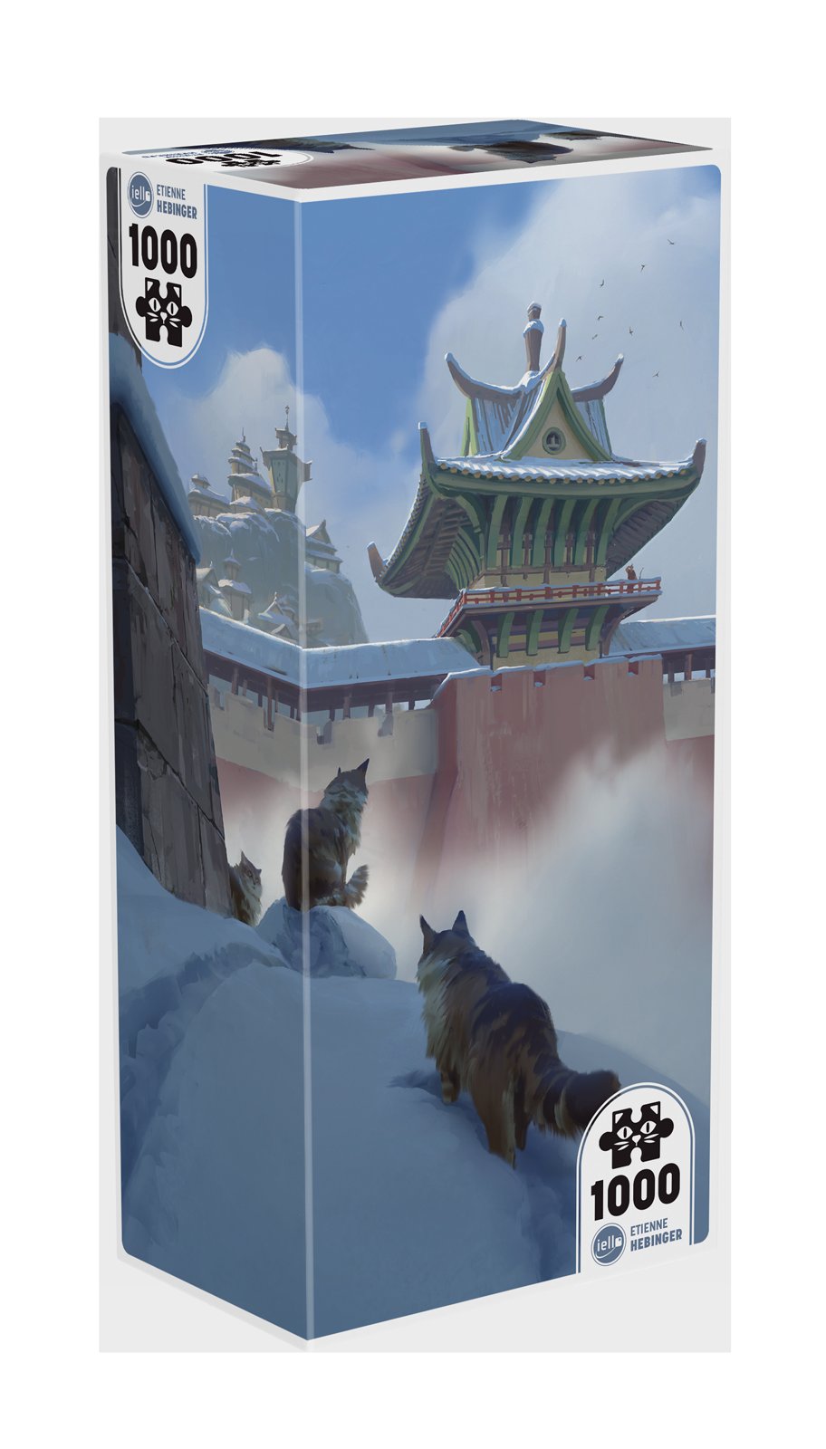 Puzzle UNIVERSE - 1000p : Cats in the Snow