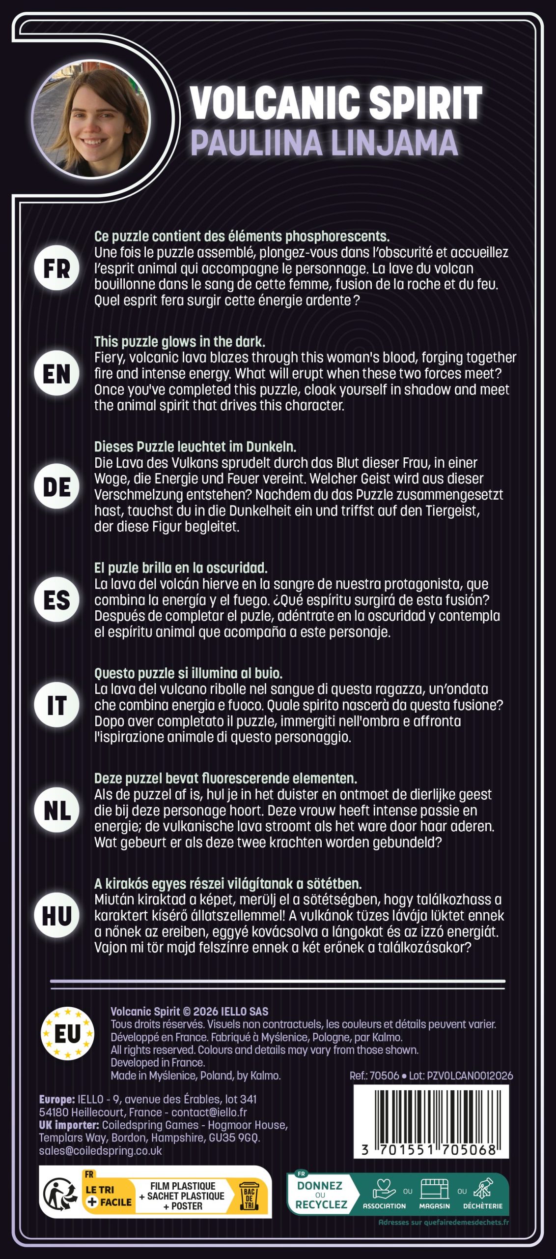 Puzzle PHOSPHO - 1000p : Volcanic Spirit – Image 3