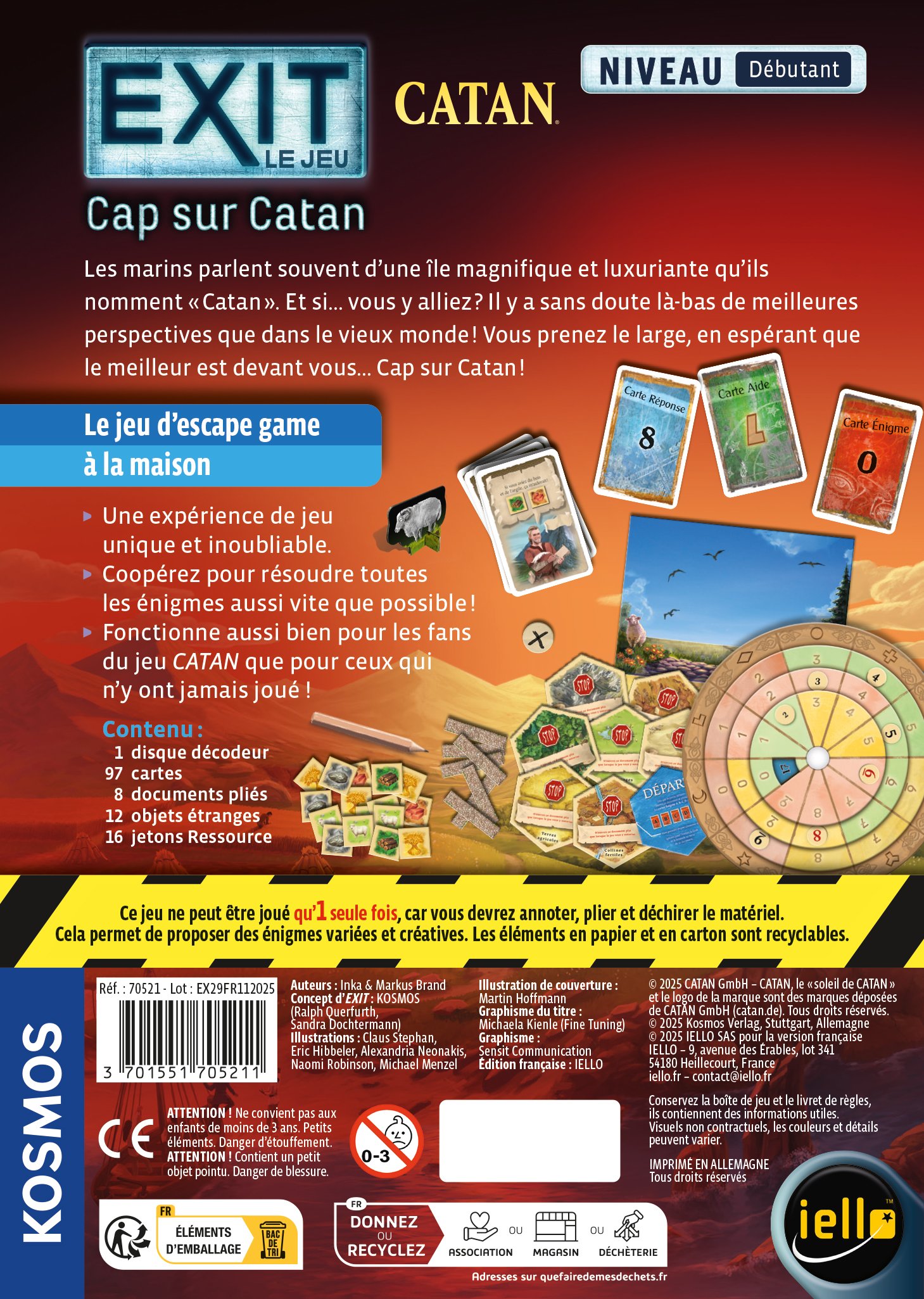 Exit : Cap sur Catan