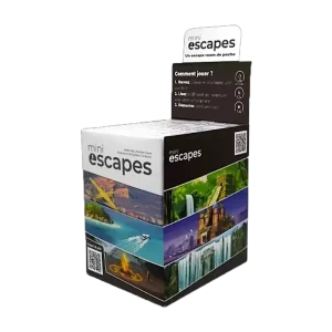 Présentoir De 10 Mini Escape - Saison 1