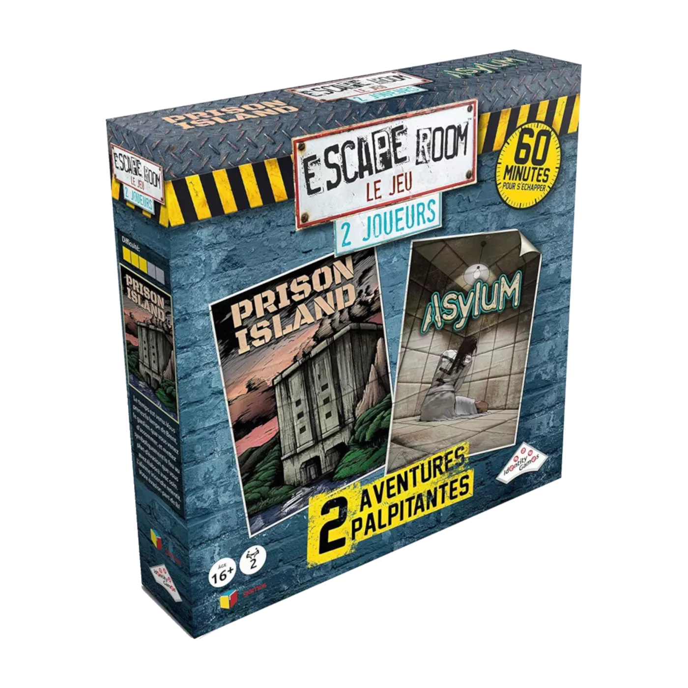 Escape Room Le Jeu 2 Joueurs - Prison Island - Asylum
