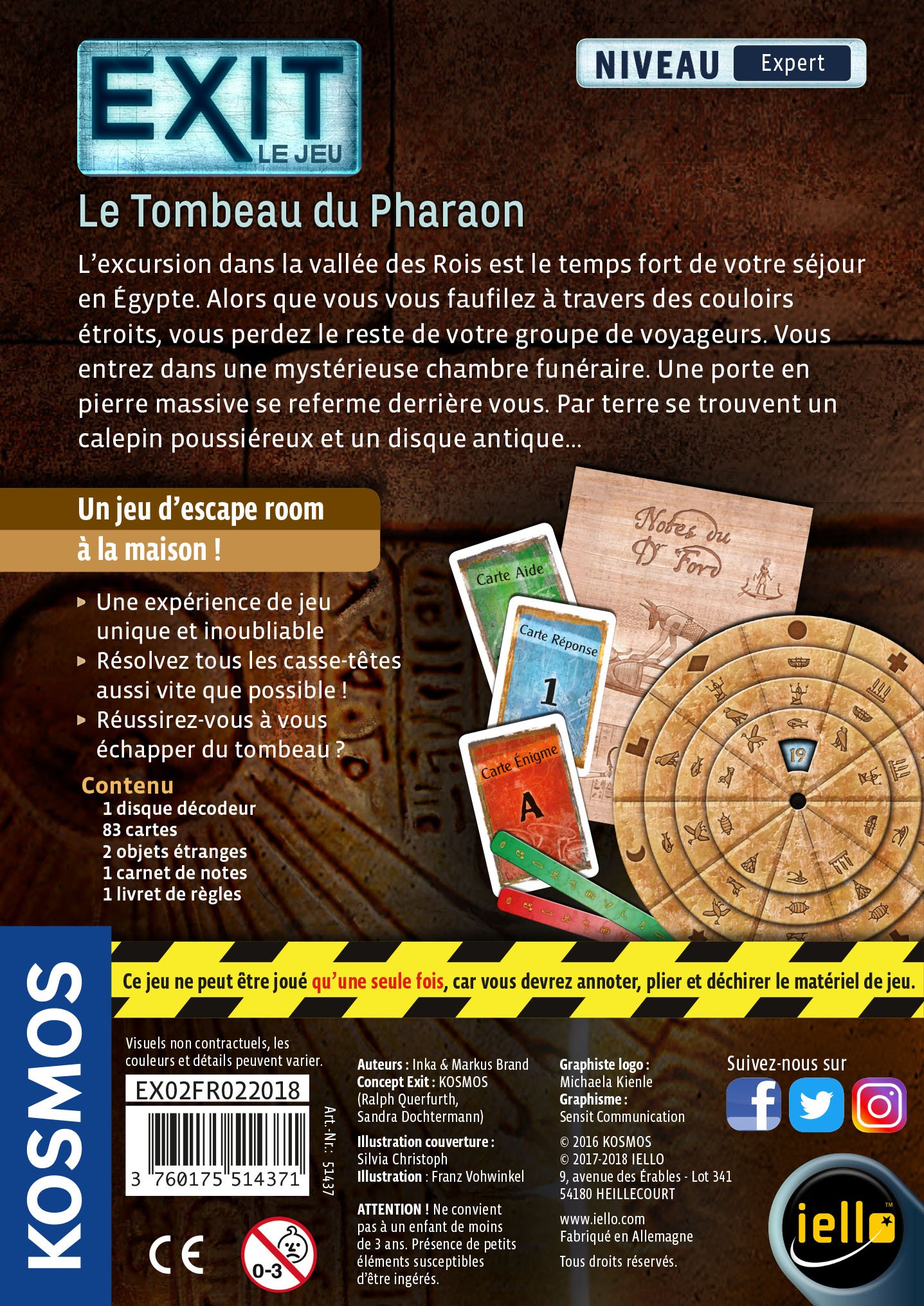 Exit : Le Tombeau du Pharaon