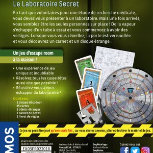 Exit : Le Laboratoire Secret