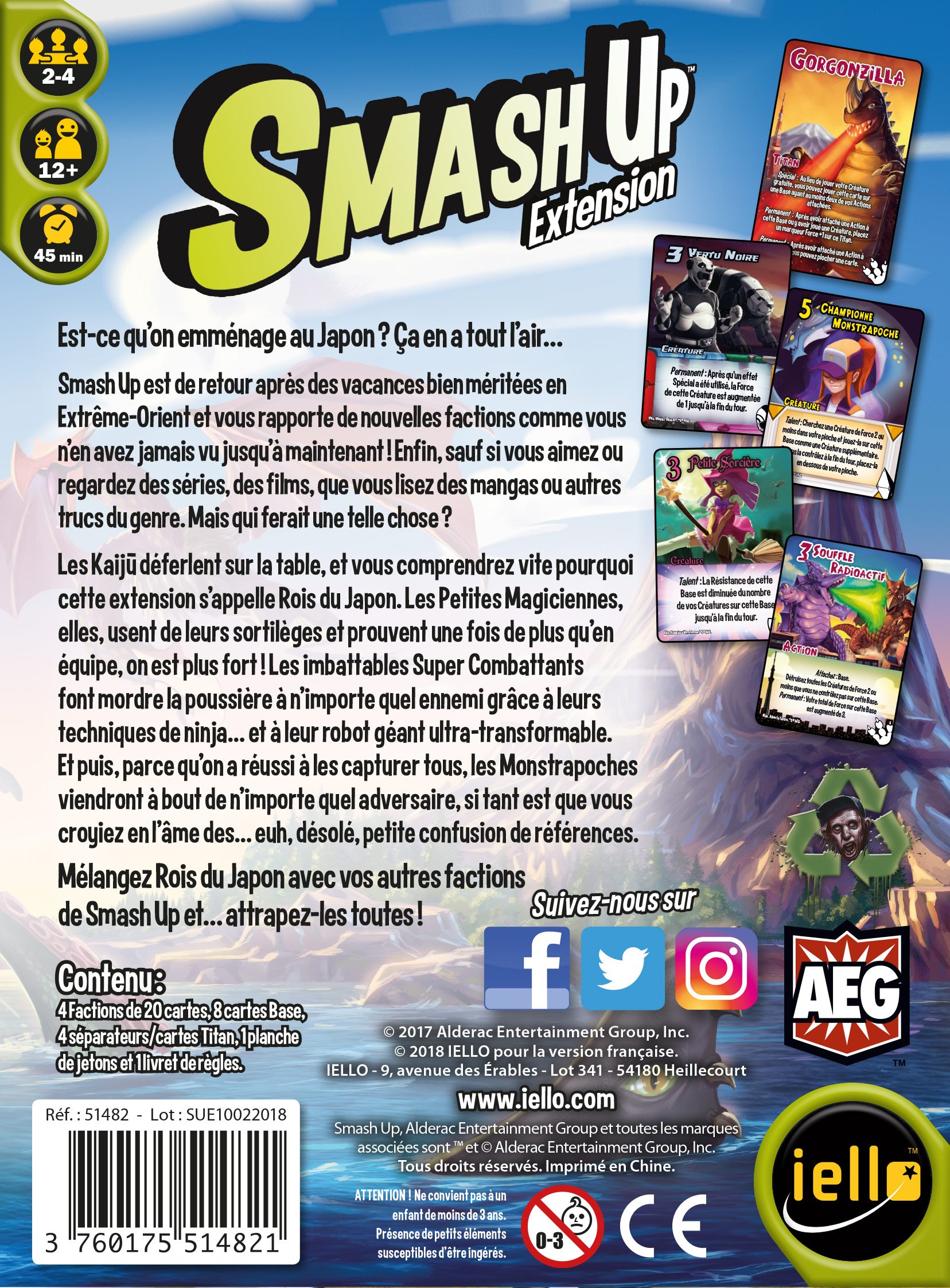 Smash Up - Rois du Japon