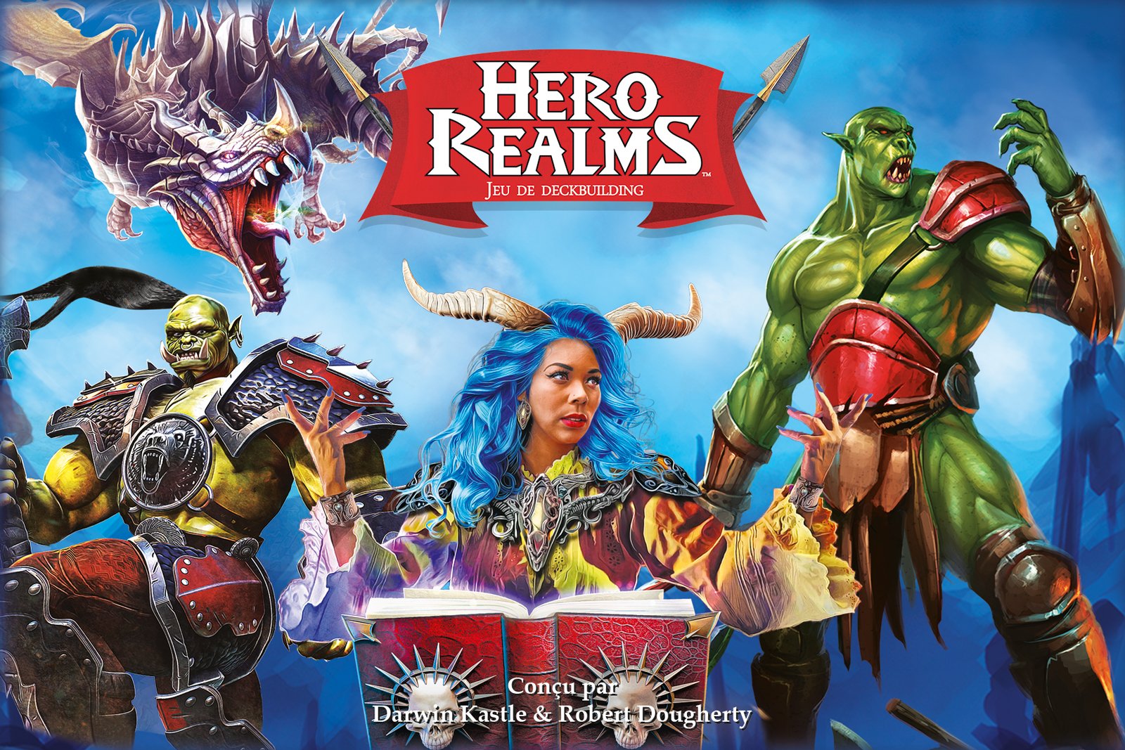 Hero Realms - Guerrier (display de 12 boosters) – Image 2