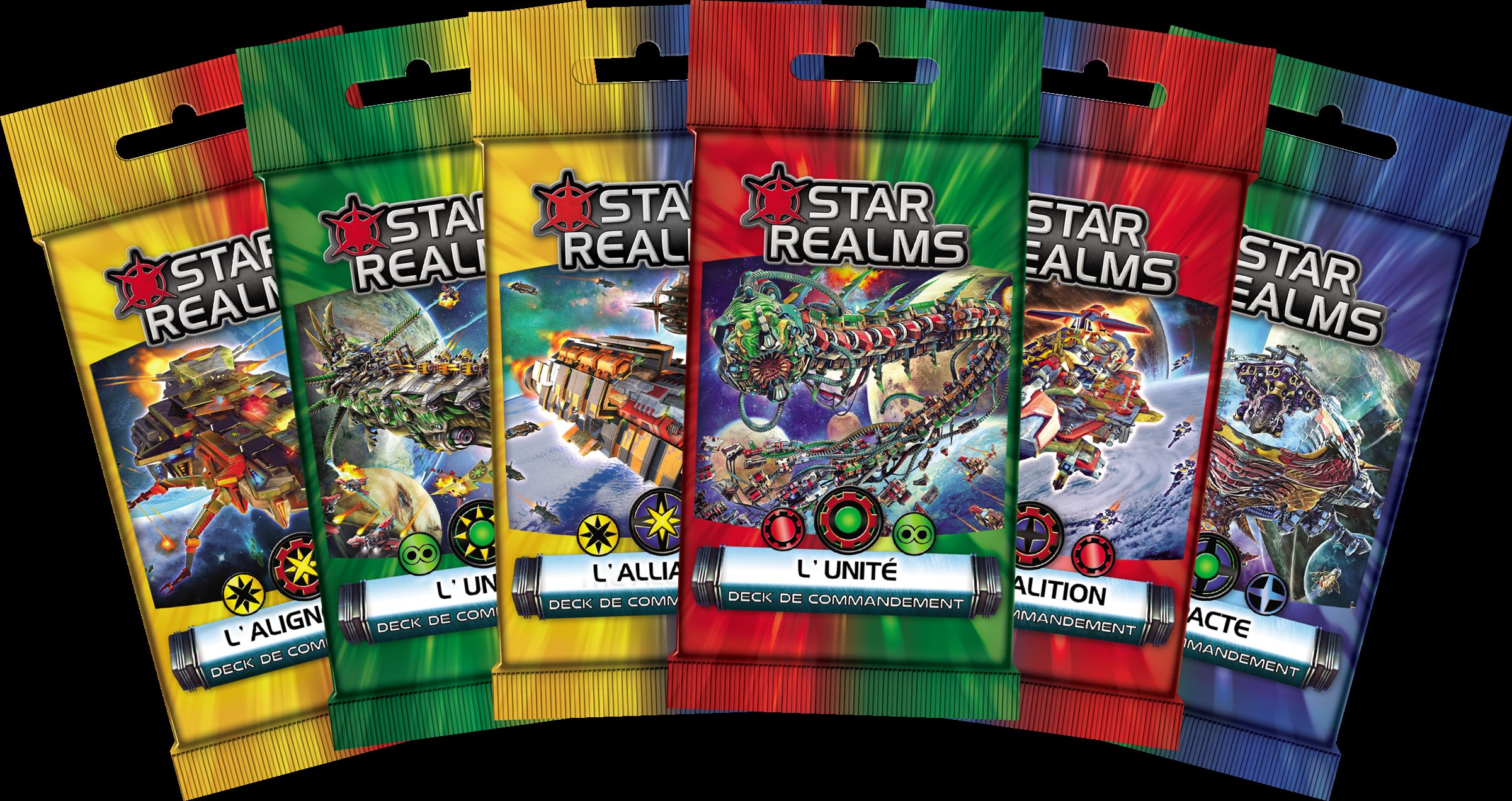 Star Realms - Deck de Commandement : L'Union (display de 6 boosters)