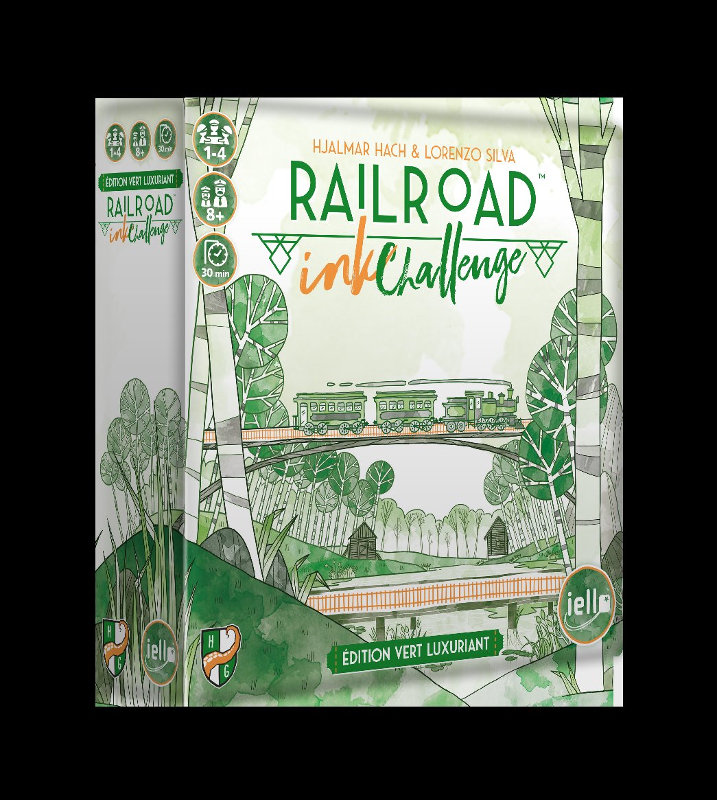 Railroad Ink Challenge - Vert