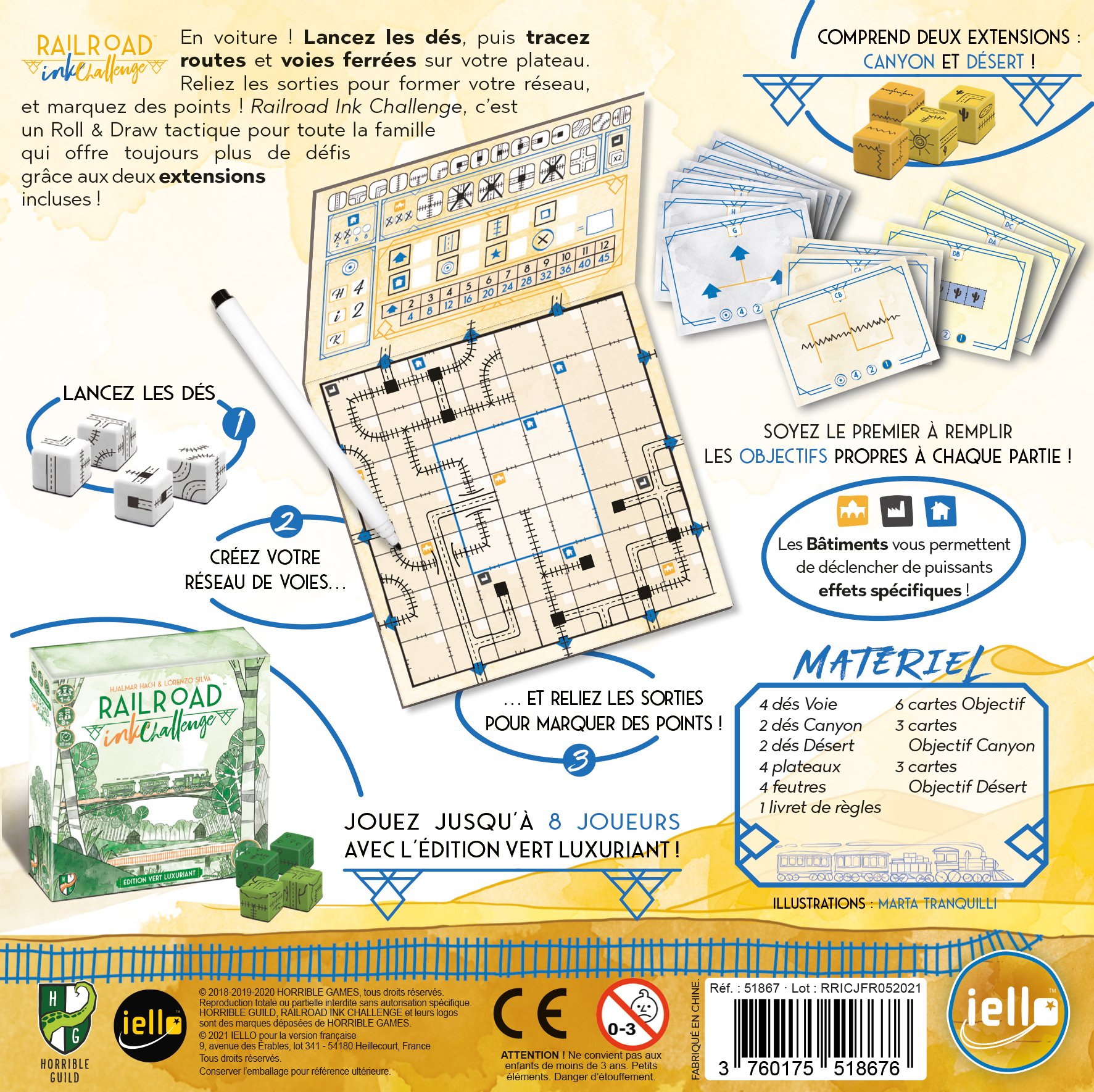 Railroad Ink Challenge - Jaune – Image 3