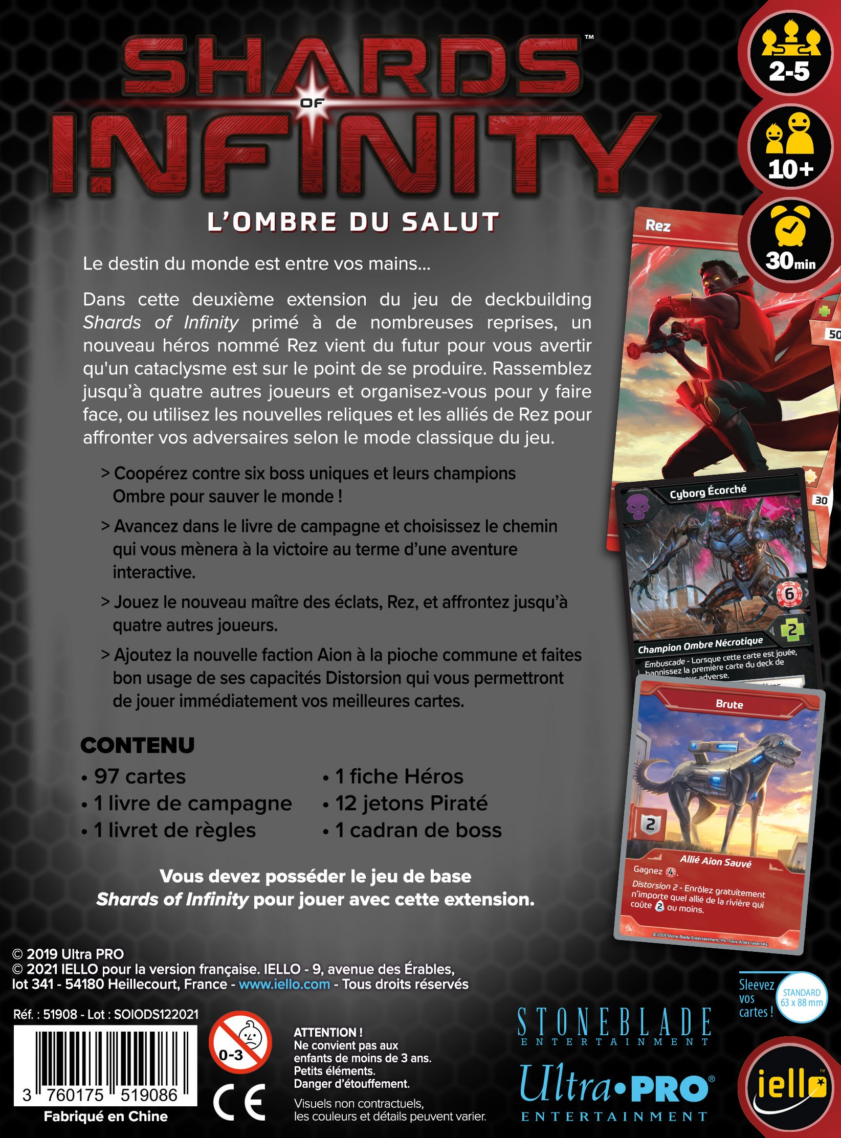 Shards of Infinity : l'Ombre du Salut