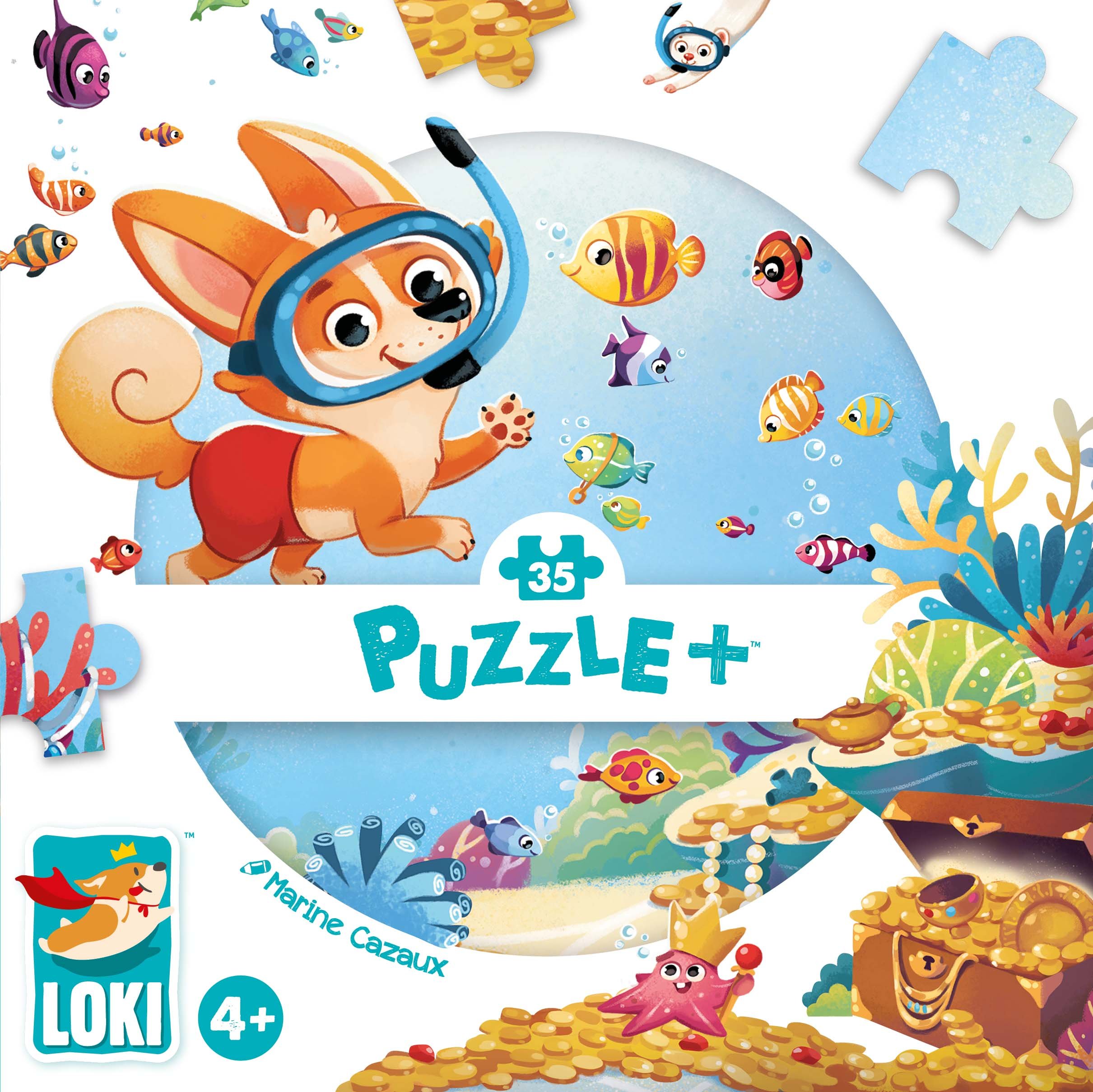 Puzzle+ : LOKI fait de la plongée (35 Pcs) – Image 3