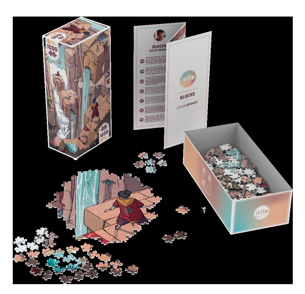 Puzzle UNIVERSE - 1000p : Blocks (#6) – Image 2