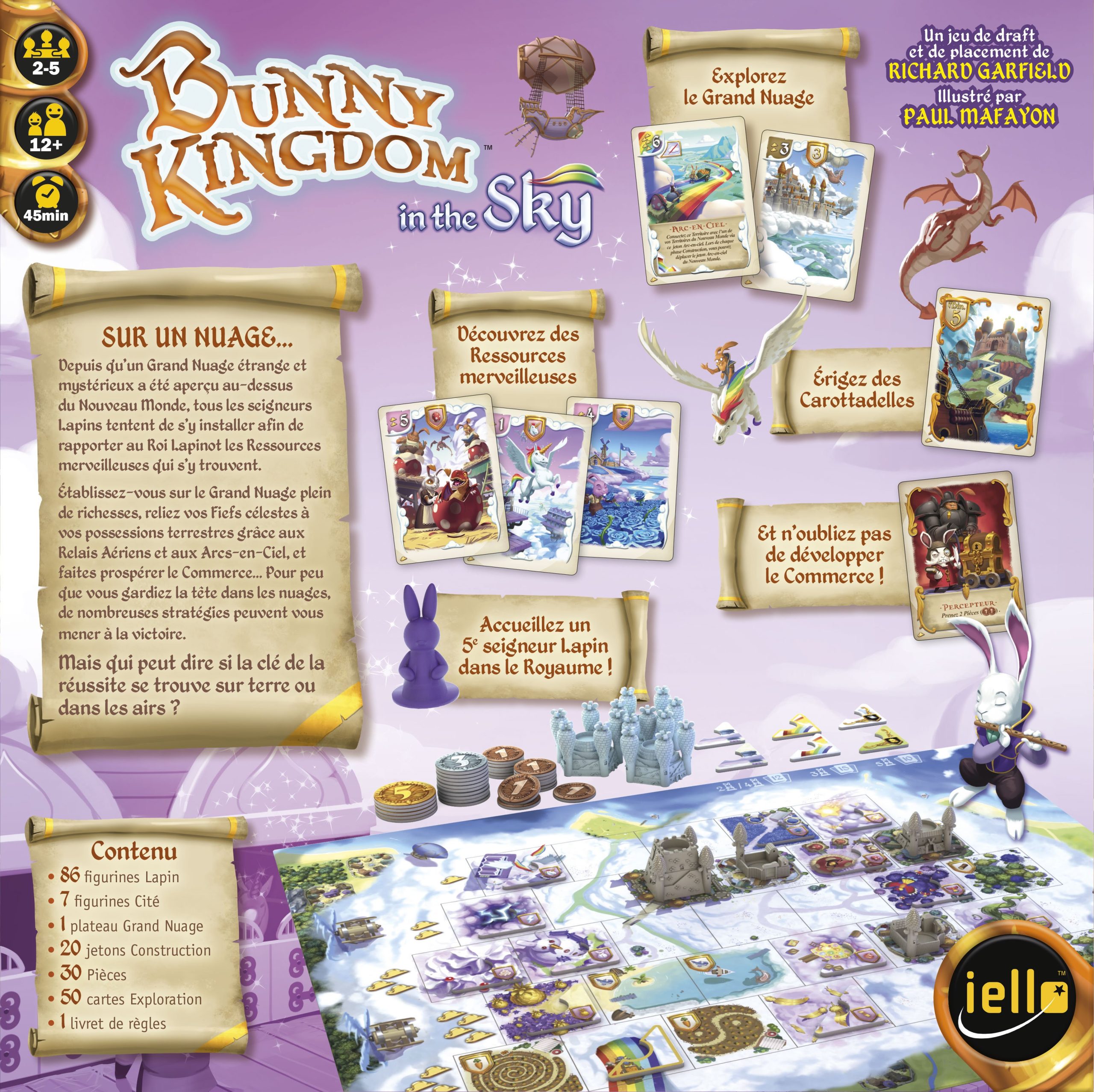 Puzzle TWIST - 1000p : Bunny Kingdom In The Sky