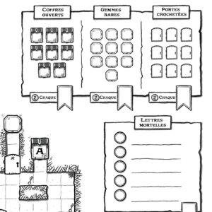 DONJONS LETTRÉS - Jeu de Lettres en Solo