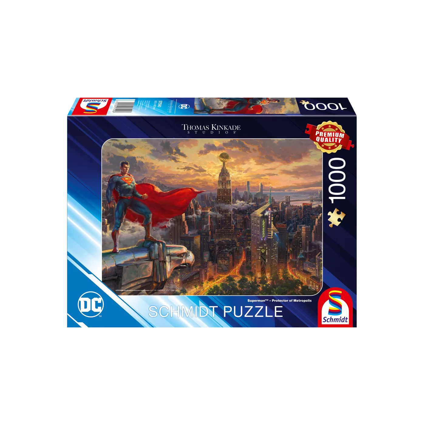 Puzzle Dc Comics - Superman : Protecteur De Metropolis