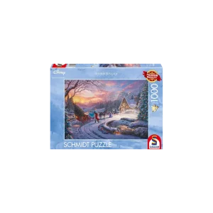 Puzzle Disney 1000Pcs - Cendrillon - De Retour À La Maison Pour Noël [58035]