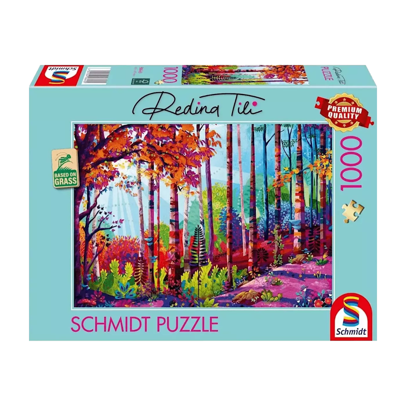 Puzzle Redina Tili 1000Pcs - Au Coeur De La Forêt