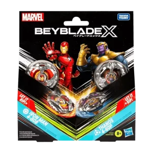 Beyblade X - Iron Man Vs Thanos