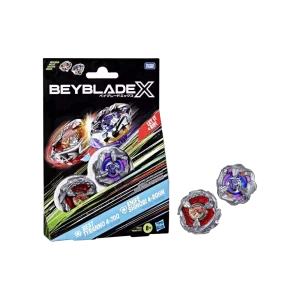 Beyblade X - Dual Starter Pack - Beat Tyranno Vs Knife Shinobi