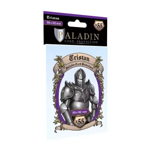 (Lot De 10) Sleeves Paladin - Tristan (Standard Euro) - 59X92Mm