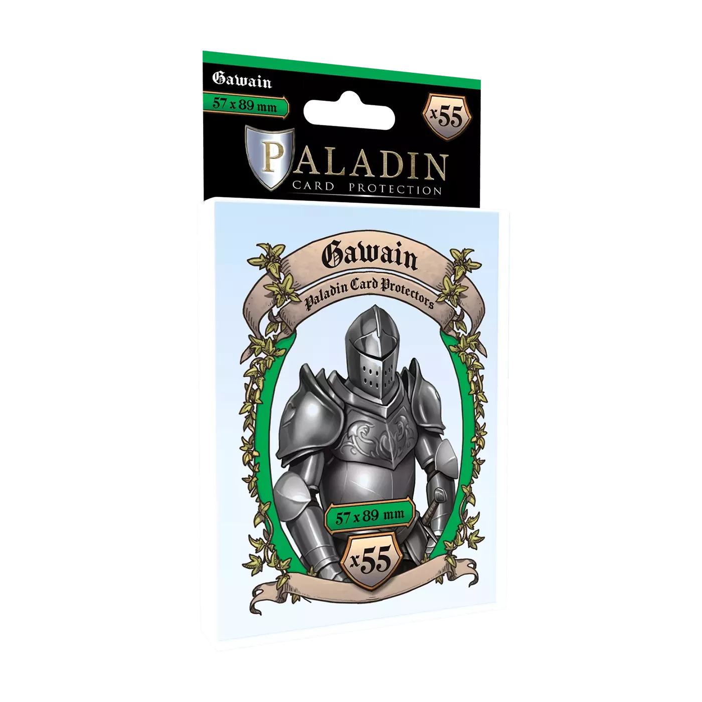 (Lot De 10) Sleeves Paladin - Gawain (Standard American) - 57X89Mm