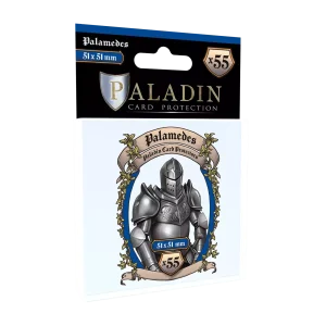 (Lot De 10) Sleeves Paladin - Palamedes (Small Square) - 51X51Mm