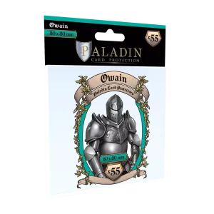 (Lot De 10) Sleeves Paladin - Owain (Large Square) - 80X80Mm