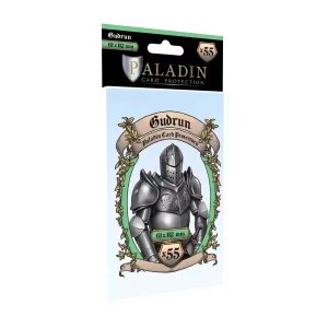 (Lot De 10) Sleeves Paladin - Gudrun Queen (French Tarot) - 61X112Mm