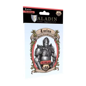 (Lot De 10) Sleeves Paladin - Lucius - 76X102Mm