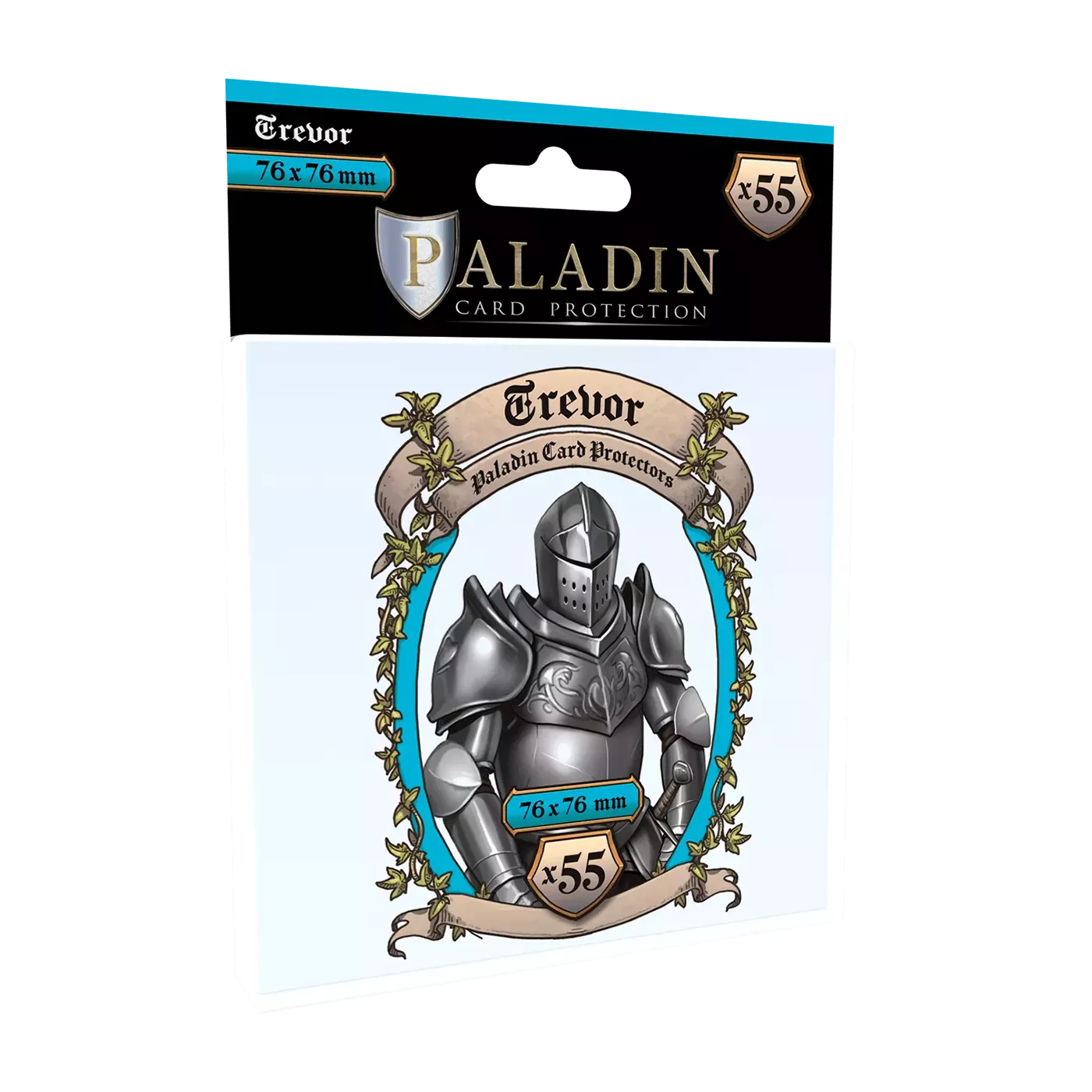 (Lot De 10) Sleeves Paladin - Trevor (Medium Plus Square) - 76X76Mm