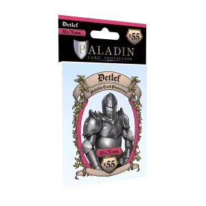 (Lot De 10) Sleeves Paladin - Detlef (Premium Medium Wider) - 55X75Mm