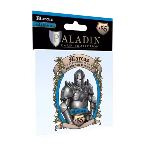 (Lot De 10) Sleeves Paladin - Marcus (Medium Small Square) - 65X65Mm