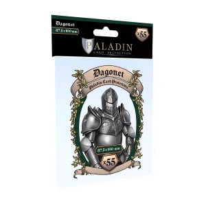 (Lot De 10) Sleeves Paladin - Dagonet - 87,5X100Mm
