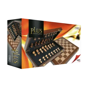 Échecs Luxe En Bois Marqueterie 41X41 Cm