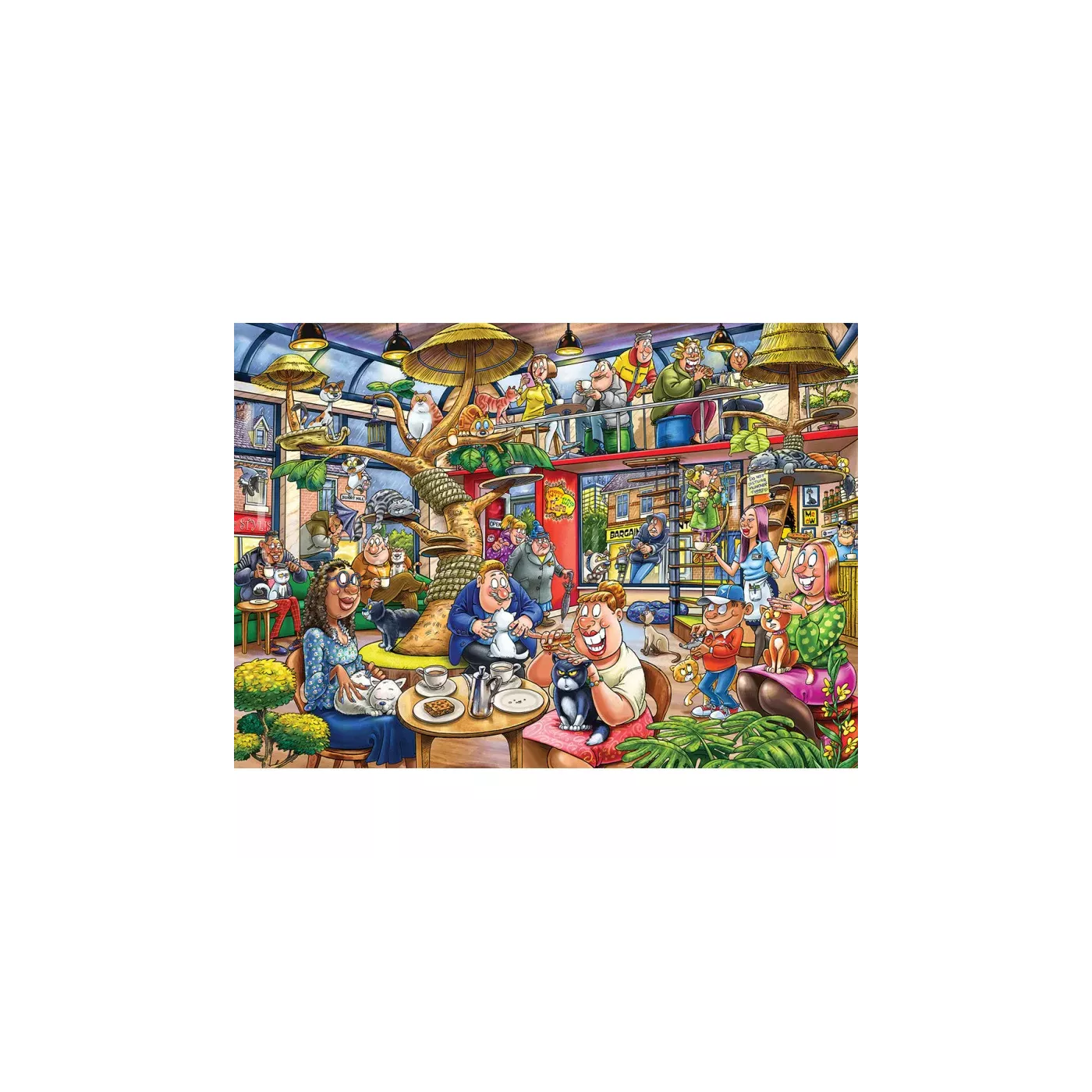 Wasgij Mystery 28 - 1000 Pcs - Folie Féline ! – Image 2