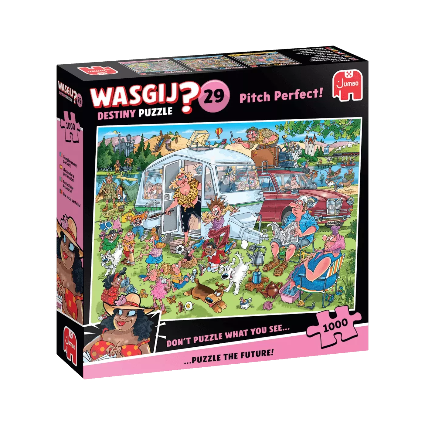 Wasgij Destiny 29 - 1000 Pcs - L'emplacement Parfait