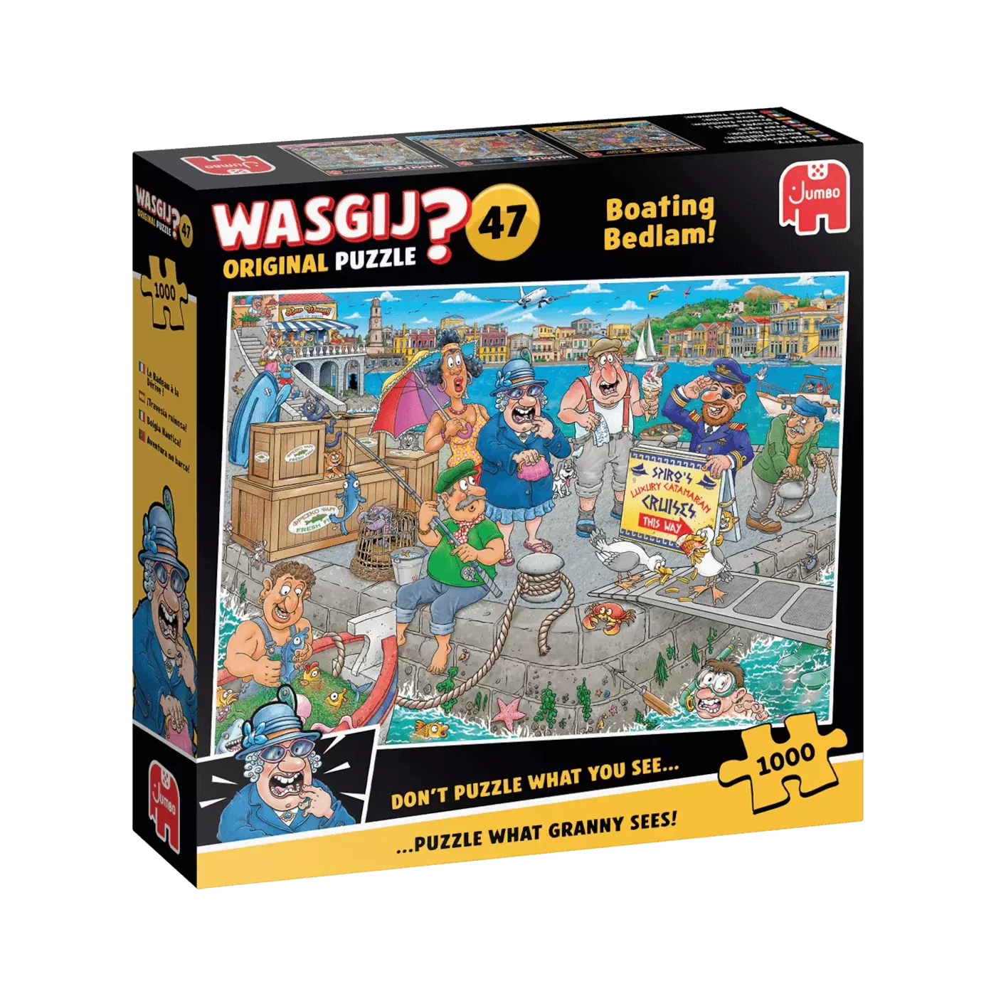 Wasgij Original 47 - 1000 Pcs - Le Radeau À La Dérive