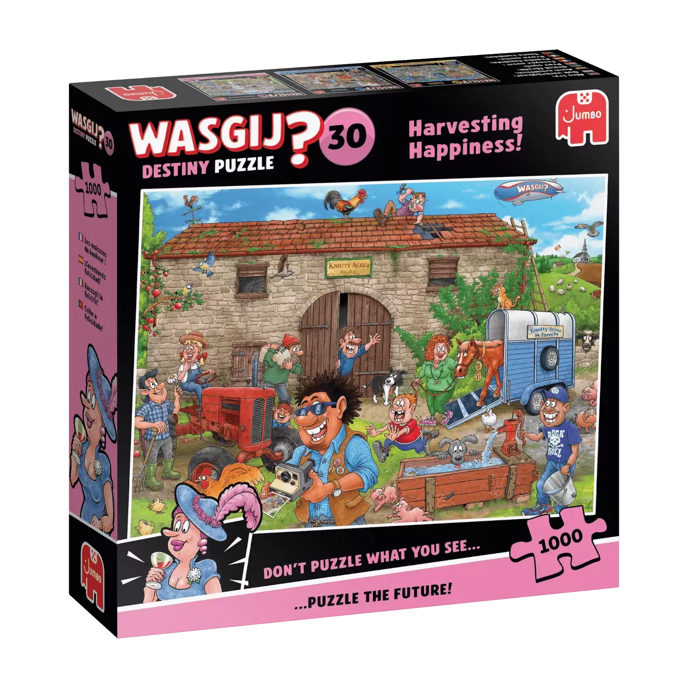 Wasgij Destiny 30 - 1000 Pcs - Les Moissons Du Bonheur