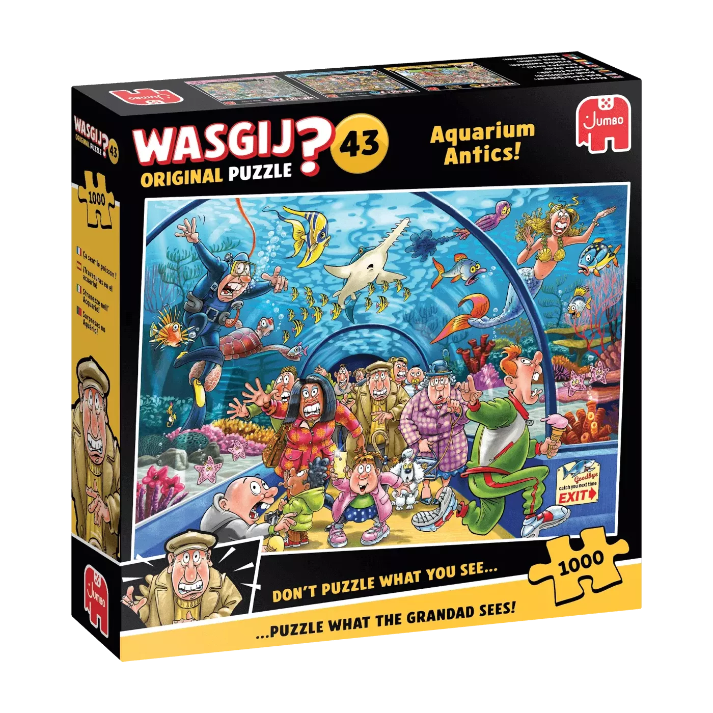 Wasgij Original 43 - 1000 Pcs - Ça Sent Le Poisson