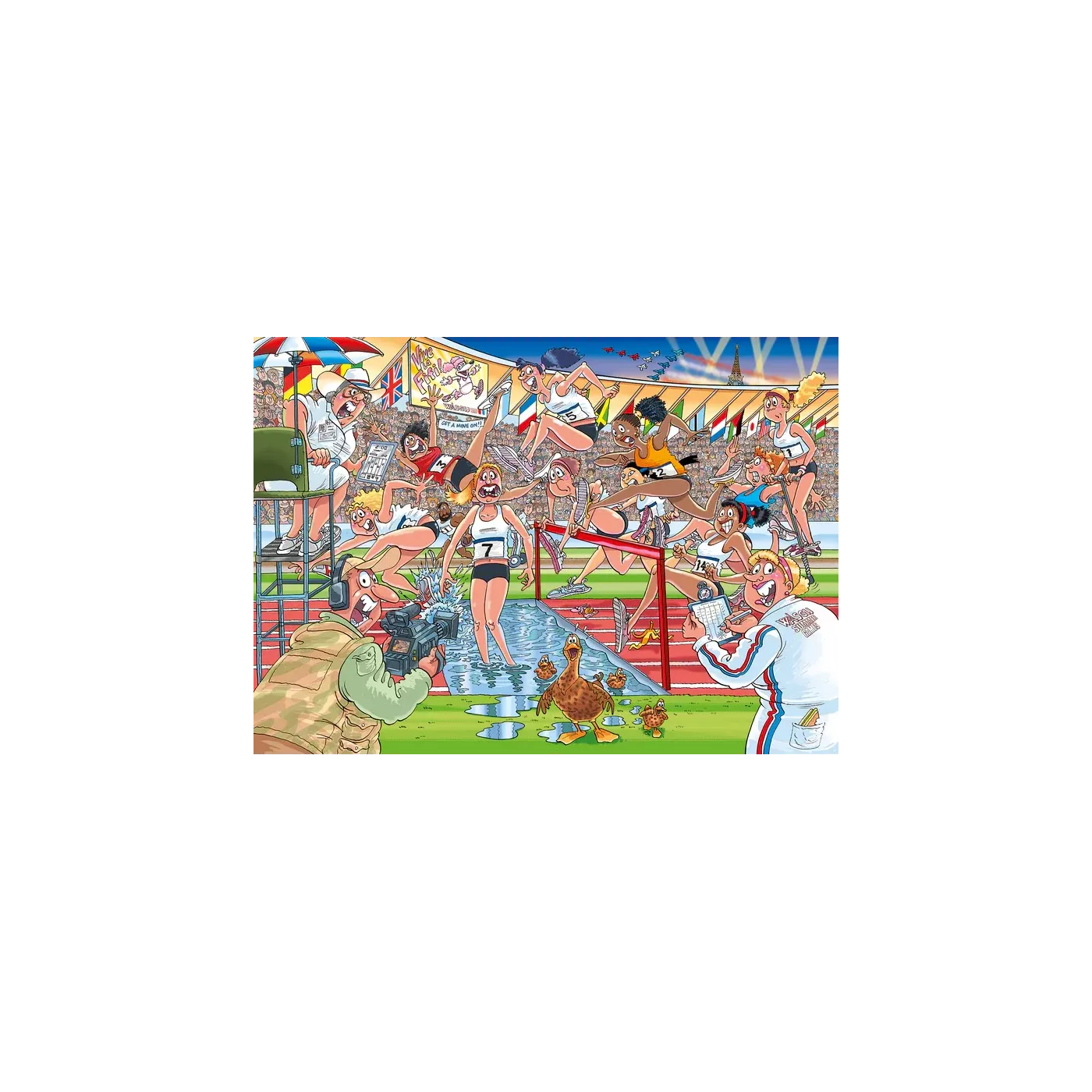 Wasgij Original 44 - 1000 Pcs - Jeux D'été ! – Image 2