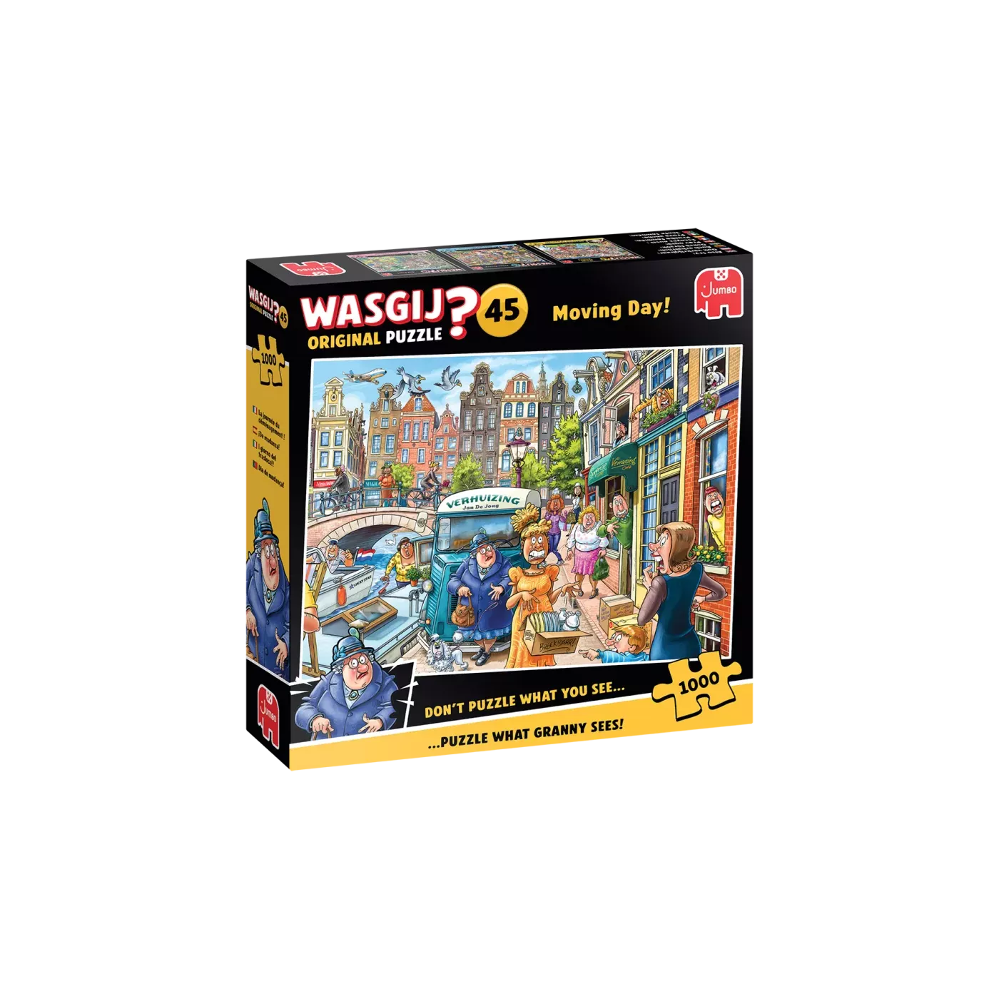Wasgij Original 45 - 1000 Pcs - La Journée Du Déménagement ! – Image 2