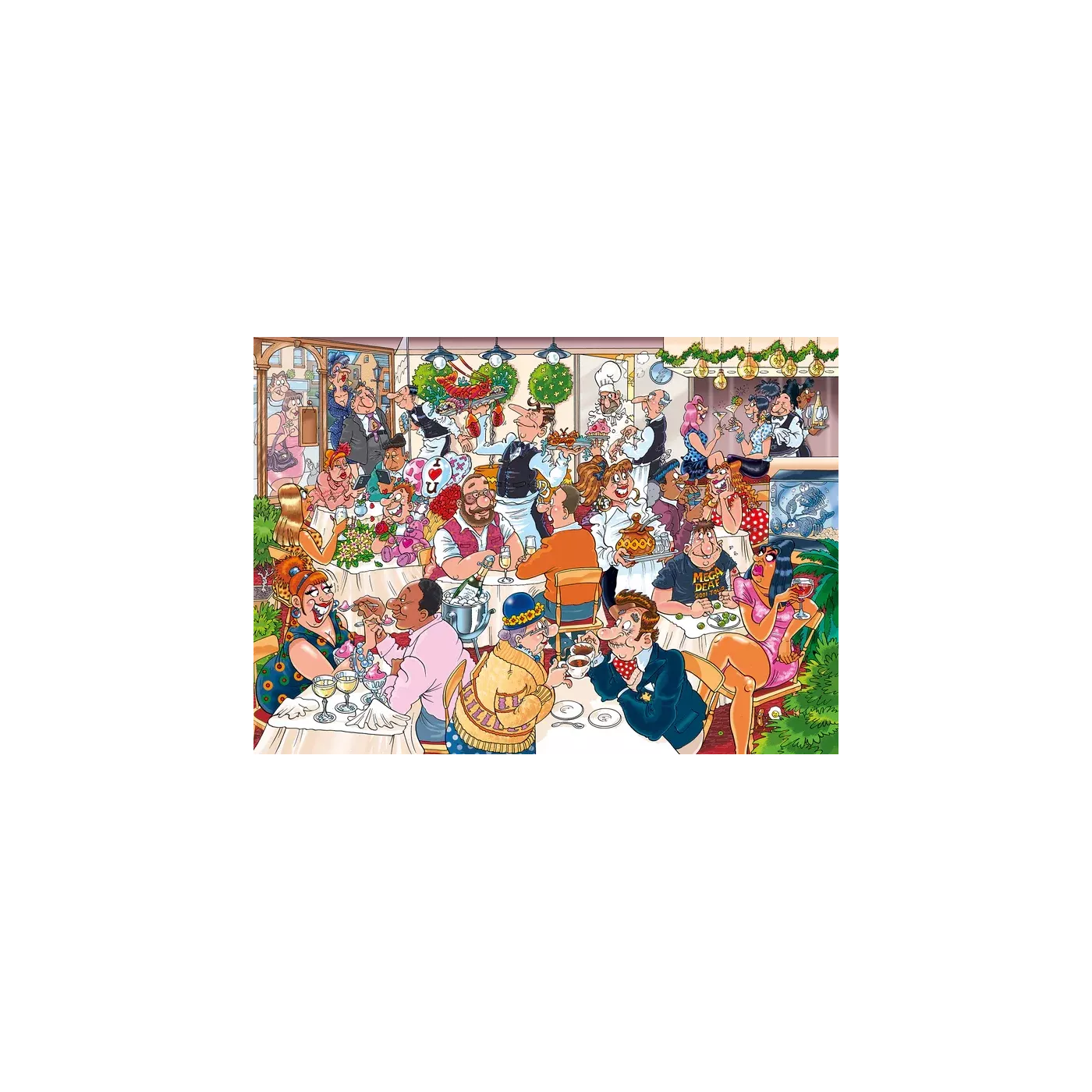 Wasgij Mystery 26 - 1000 Pcs - Saint-Valentin ! – Image 2