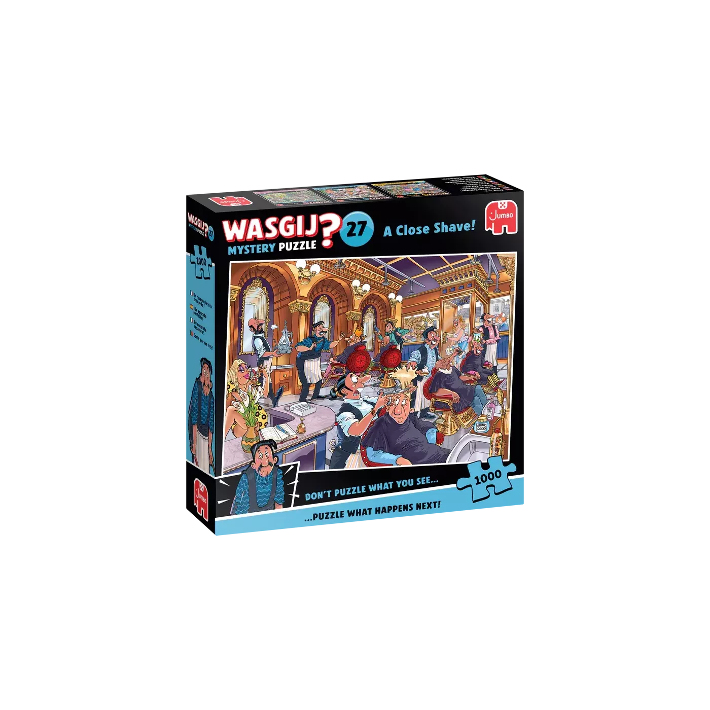 Wasgij Mystery 27 - 1000 Pcs - Un Rasage De Très Très Près !