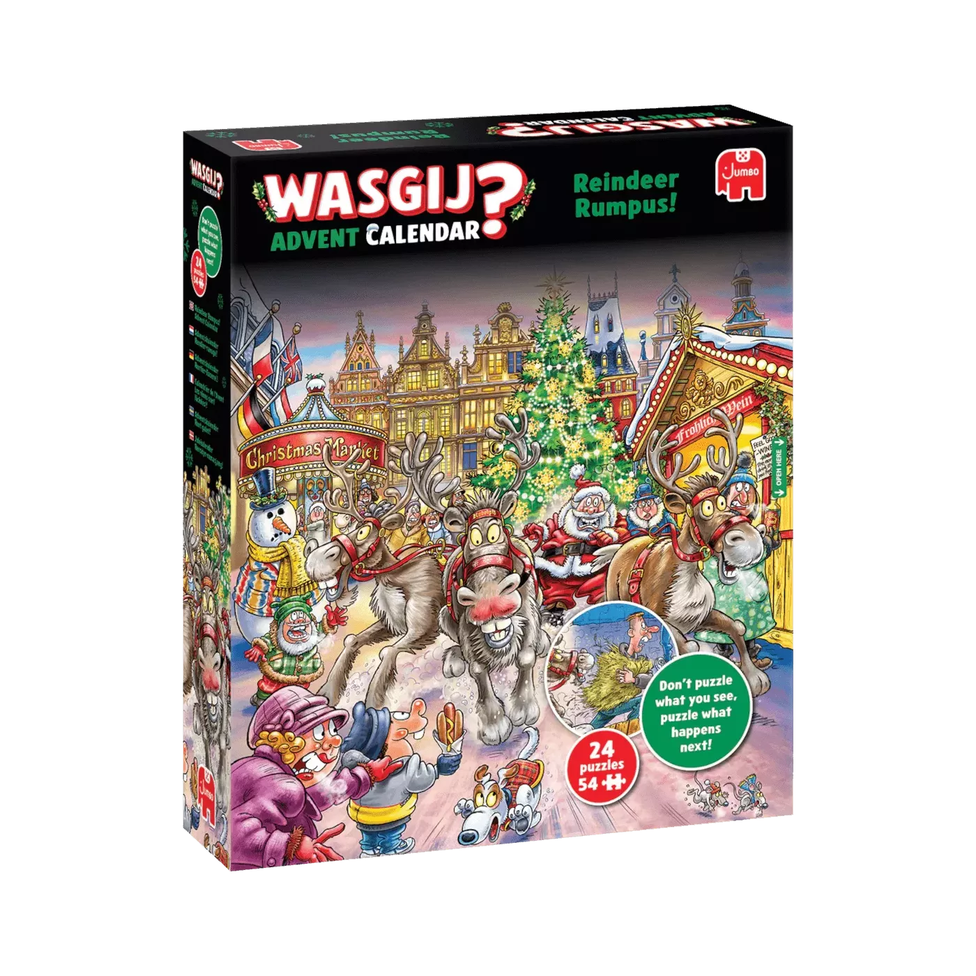 Wasgij Calendrier De L'avent - Les Rênes Sont Lâchées ! – Image 2