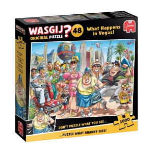 Wasgij Original 48 - 1000 Pcs - Ce Qui Se Passe À Vegas !