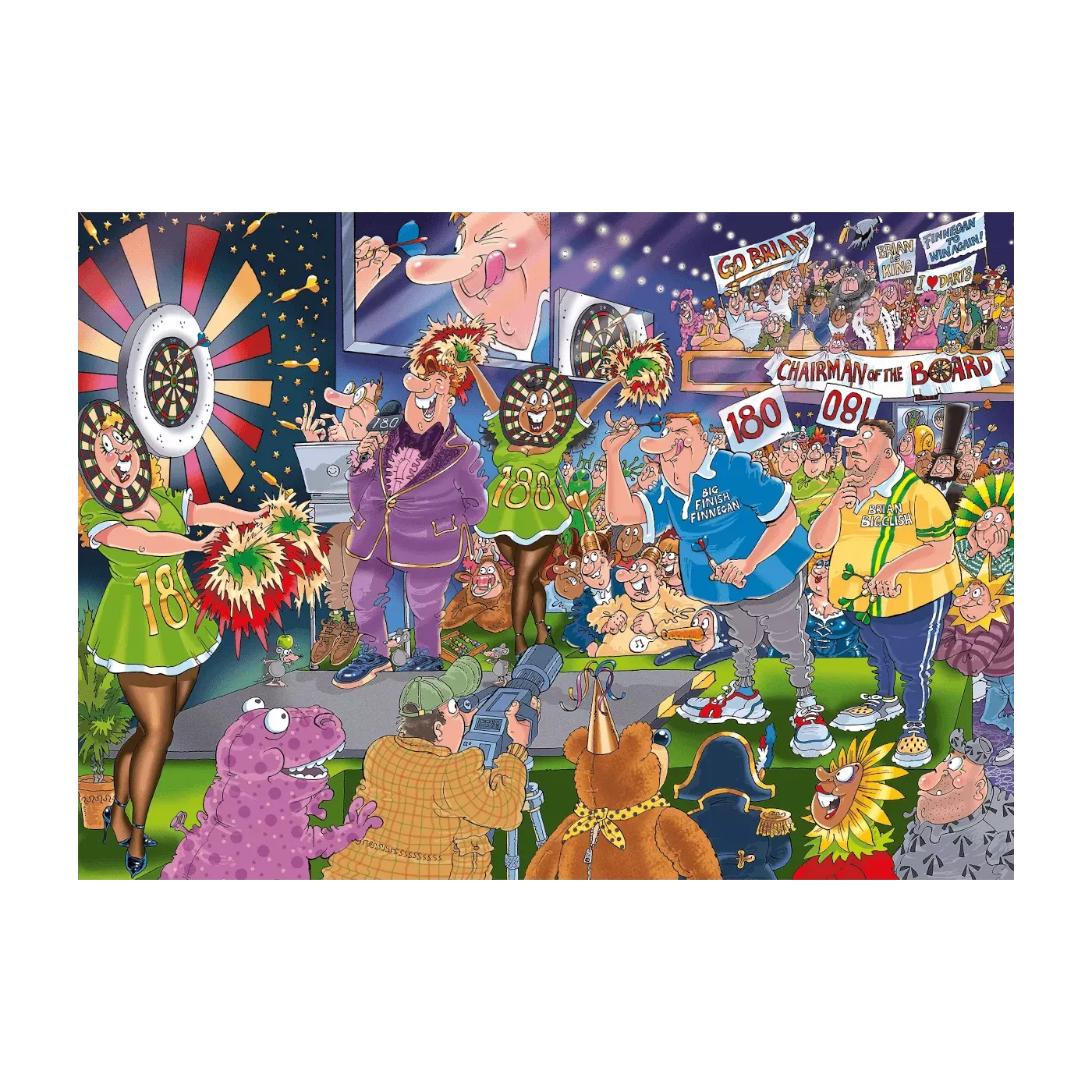 Wasgij Mystery 30 - 1000 Pcs - En Plein Dans Le Mille ! – Image 2