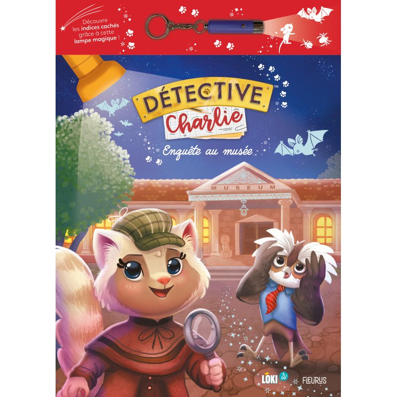 Détective Charlie - Livre : Enquête au Musée
