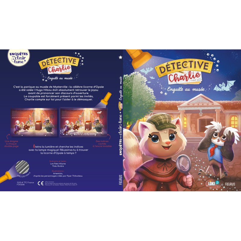 Détective Charlie - Livre : Enquête au Musée – Image 2